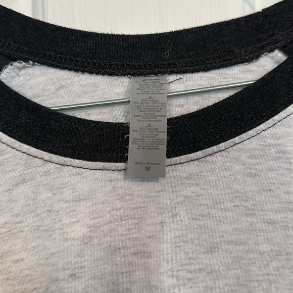 Oh come let us adore him Christmas baseball tee size medium - Picture 3 of 3